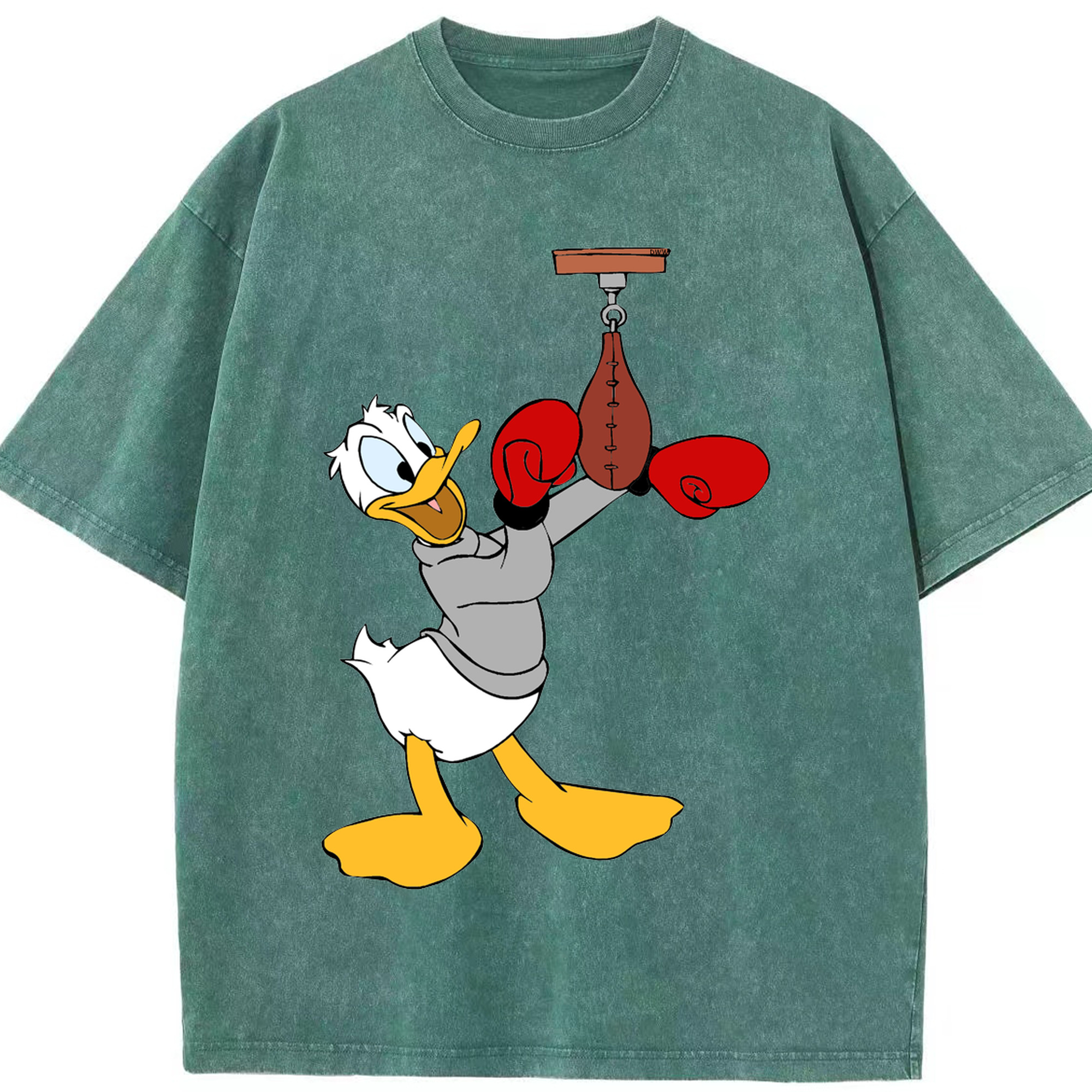 （画像用） ミッキーマウス Mickey Mouse 綿100% ヴィンテージ風 半袖Tシャツ（フロントプリント）